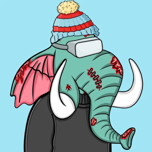 Untamed Elephant  #3235