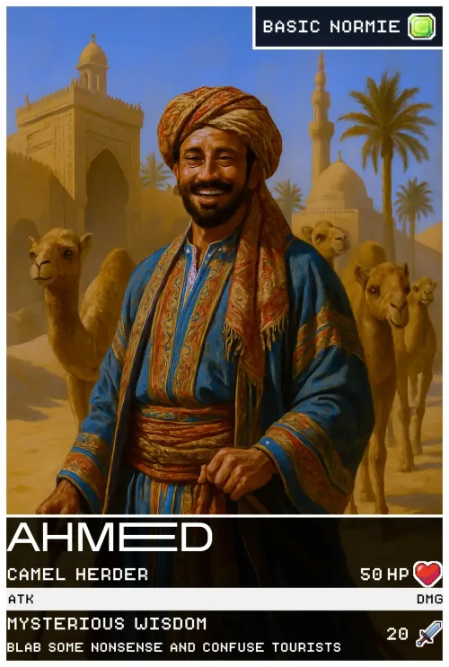 Camel Herder #1939