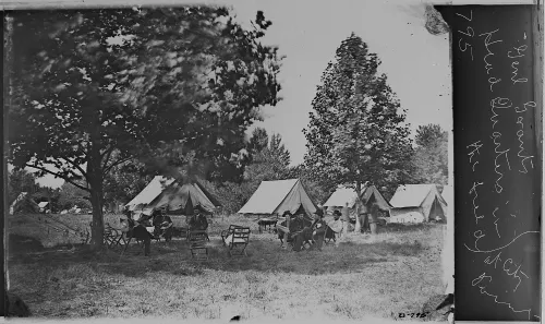 General U.S. Grant's Headquarters in the field at City Point, Va #770