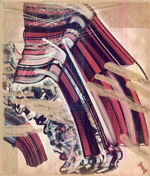 Amplitudes of Canvas #33