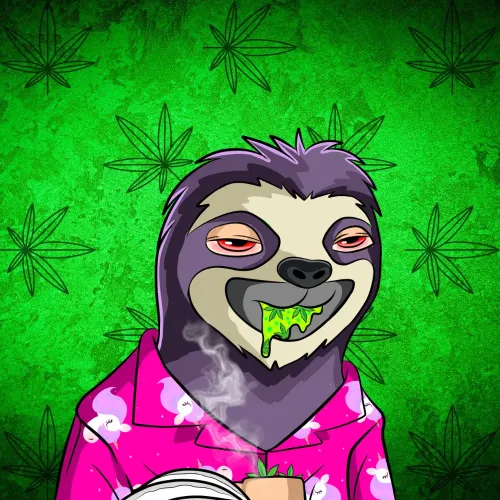 Stoned Sloth V2 #5110