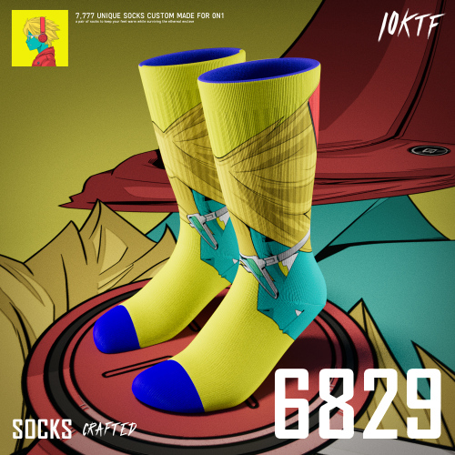 0N1 Crew Socks #6829