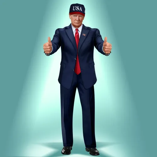 Trump Digital Trading Card #18487