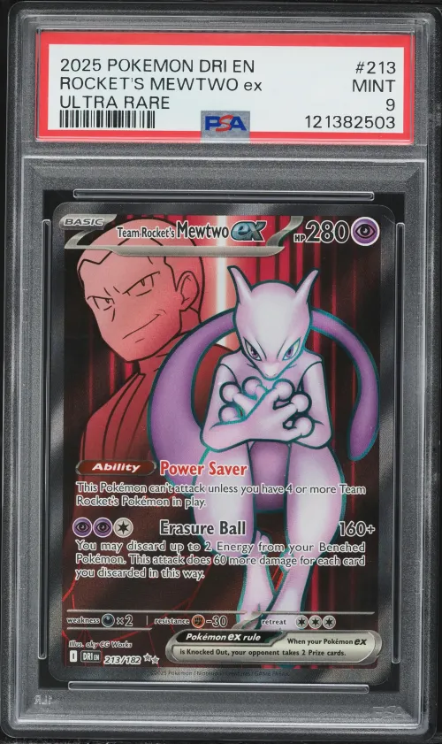 2025 #213 Team Rocket's Mewtwo E