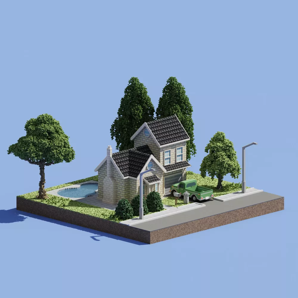 VoxelVille #589