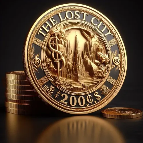 The Lost City Gold Coin -0028 #28