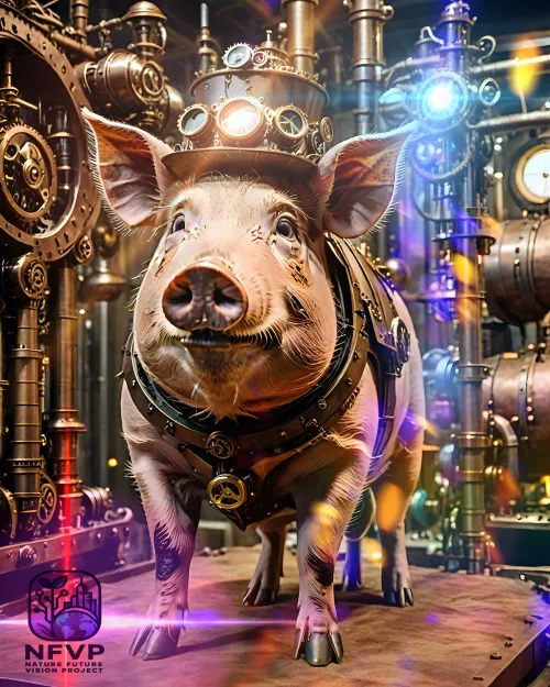 NFVP-RETRO CYB PIG-VinetageEd #0
