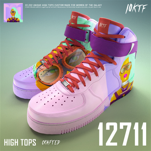 Galaxy High Tops #12711