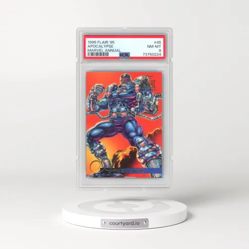1995 Flair '95 Marvel Annual #45 Apocalypse (PSA 8 NM-MT)
