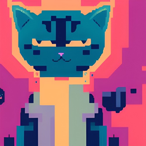 cat pixels