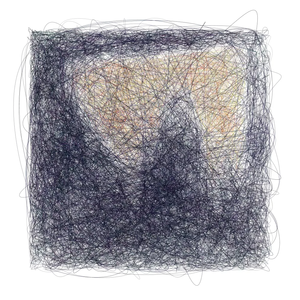 Scribbled Boundaries #695