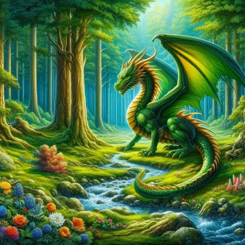 Dragon in the forest #10