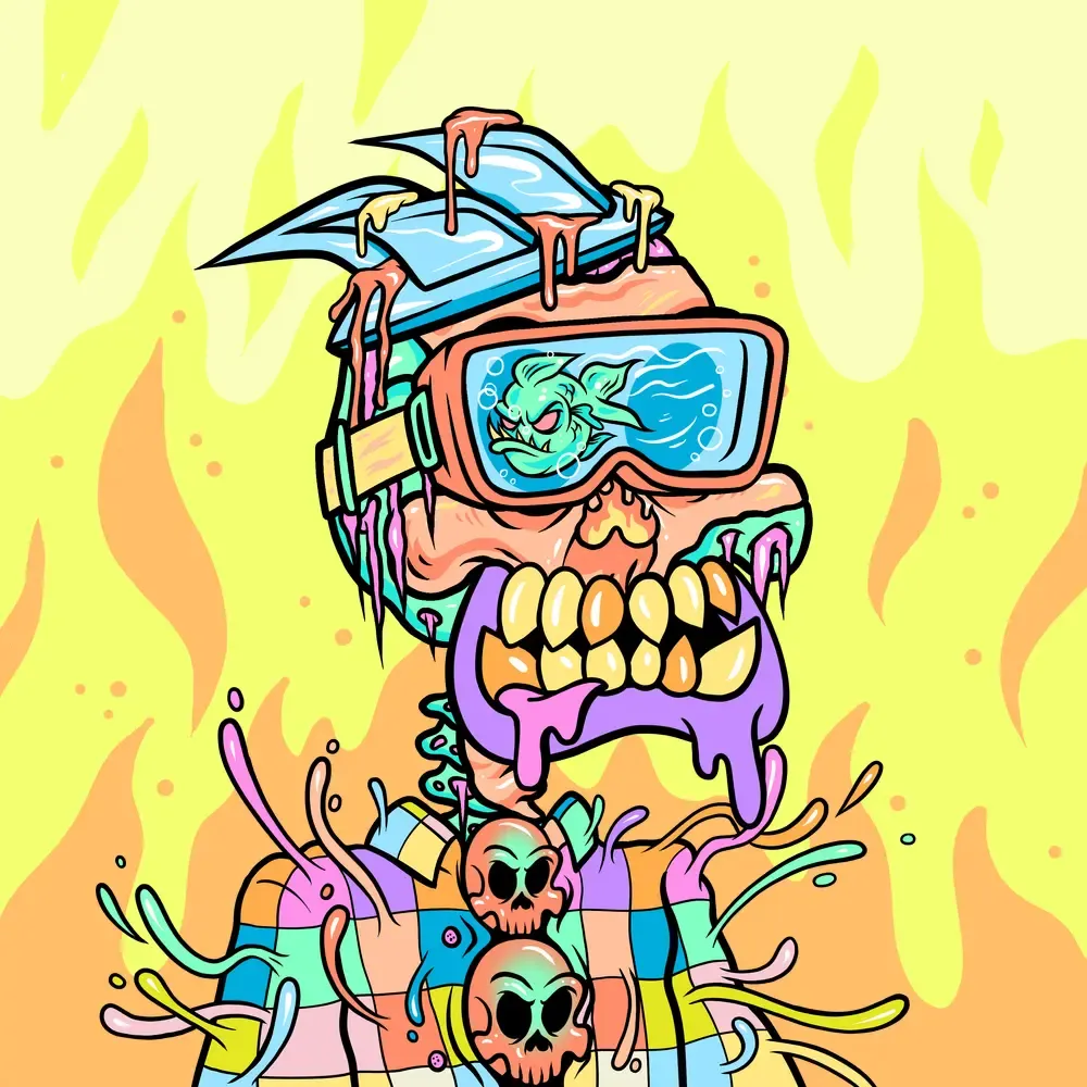 Toxic Skulls Club #7237