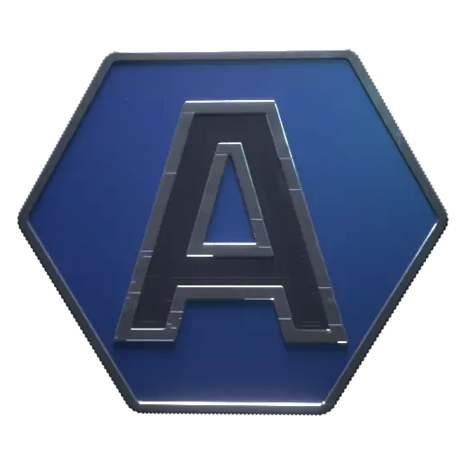 Blue Hexagon A #12