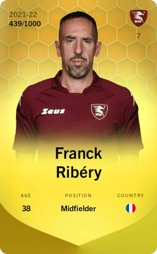 Franck Ribéry 2021-22 • Limited 439/1000