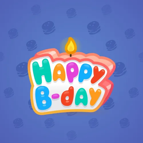 B-Day Candle #178408
