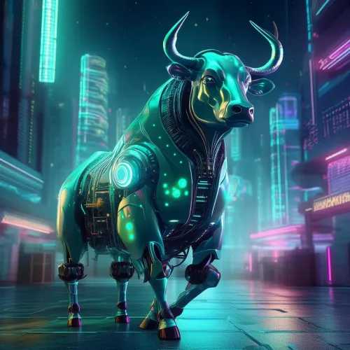 CYBER PUNK  BULL#173