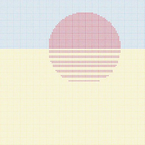 Stipple Sunsets ＃168