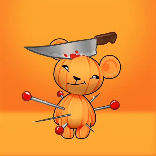 Evil Teddy Bear #4375
