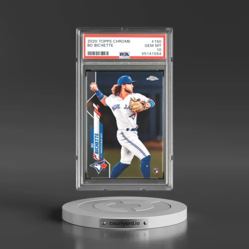 2020 Topps Chrome #150 Bo Bichette (PSA 10 GEM MINT)