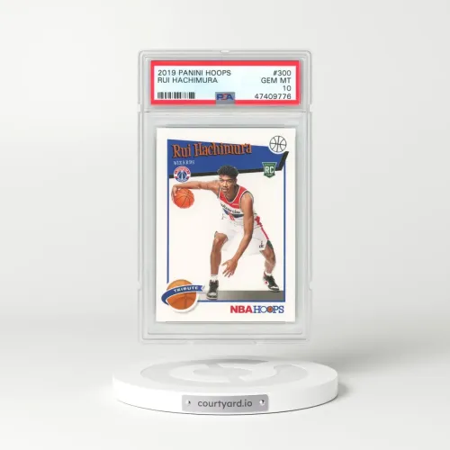 2019 Panini Hoops #300 Rui Hachimura (PSA 10 GEM MINT)