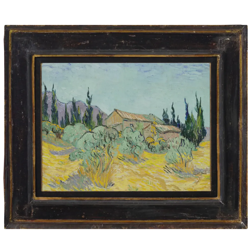  Cabanes de bois parmi les oliviers et cyprès #7