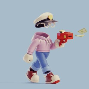 Invisible Friends 3D #946