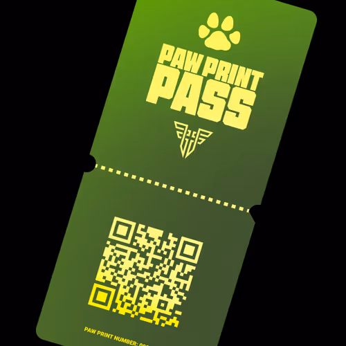 Paw Print Pass #5