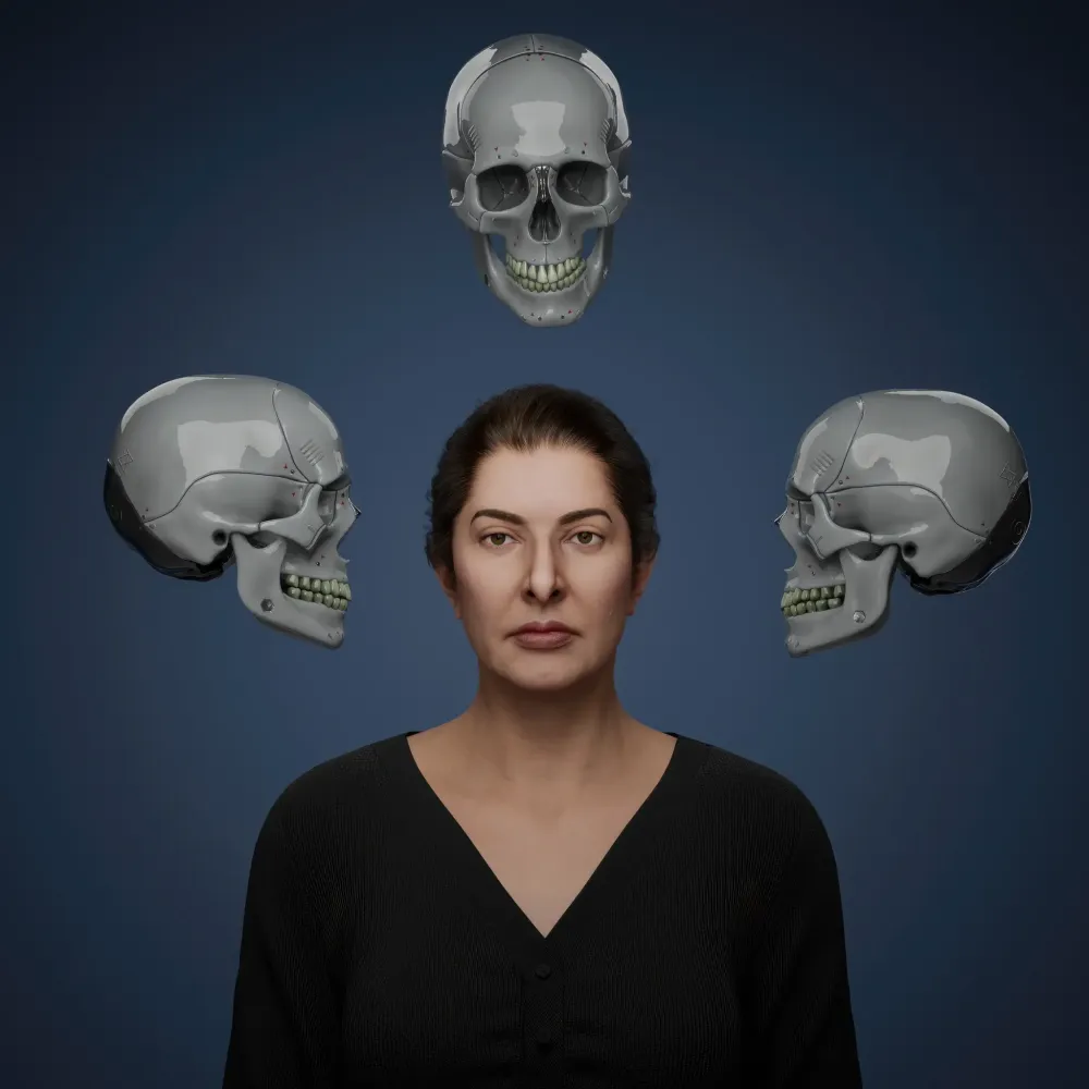 Portrait with Skulls #522