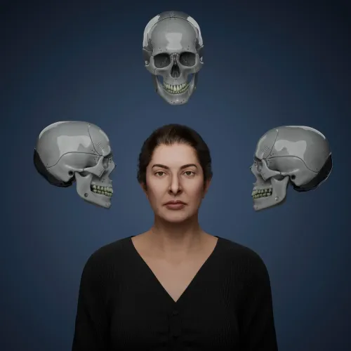 Portrait with Skulls #522