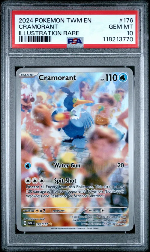 2024 #176 Cramorant PSA 10 Twm E