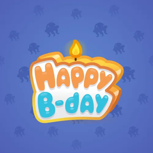 B-Day Candle #182382