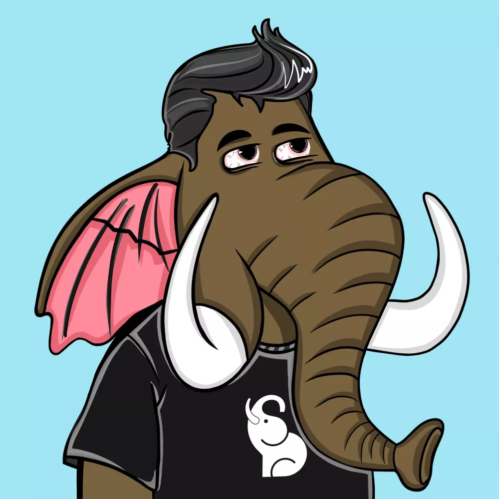 Untamed Elephant  #5183