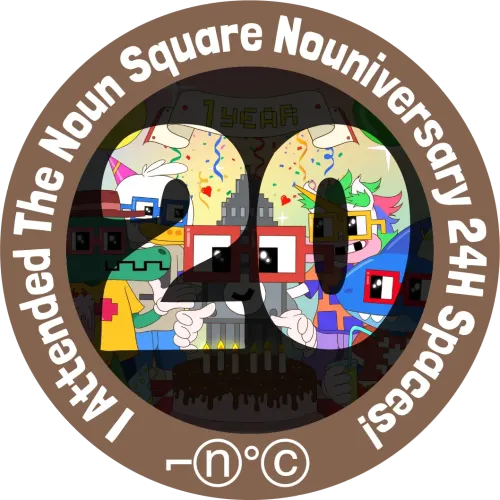 The Noun Square - Nouniversary 24hr Space 20/24 #5466316