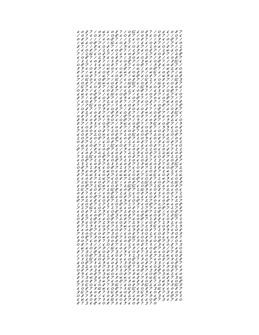 Endless (5,607,250 to Infinity) #1594