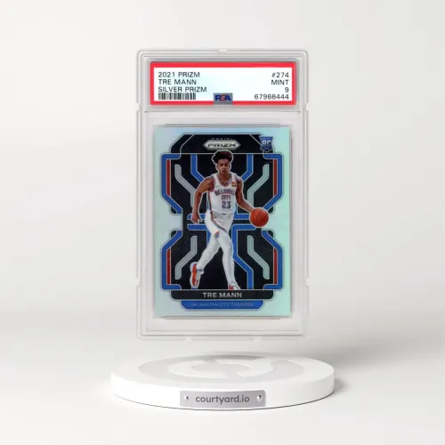 2021 Panini Prizm #274 Tre Mann - Silver Prizm (PSA 9 MINT)