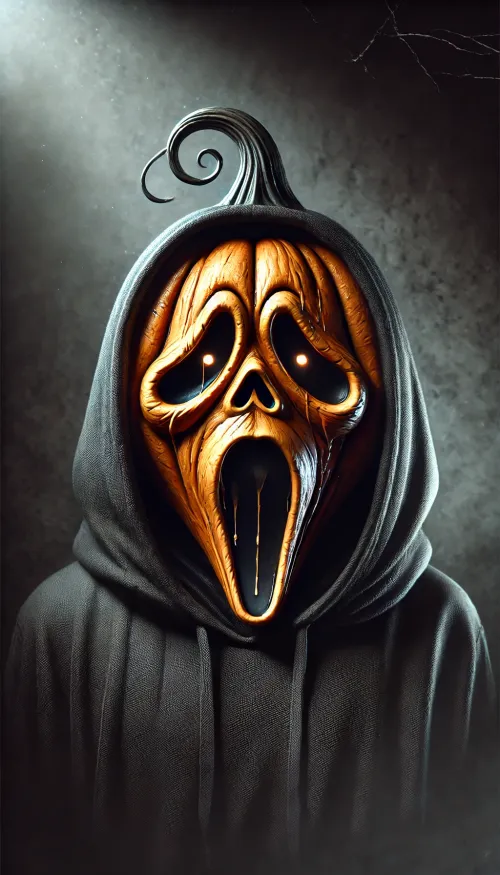 Carved Scream Ghost