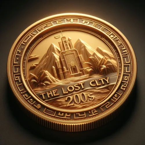 The Lost City Gold Coin -0073 #72