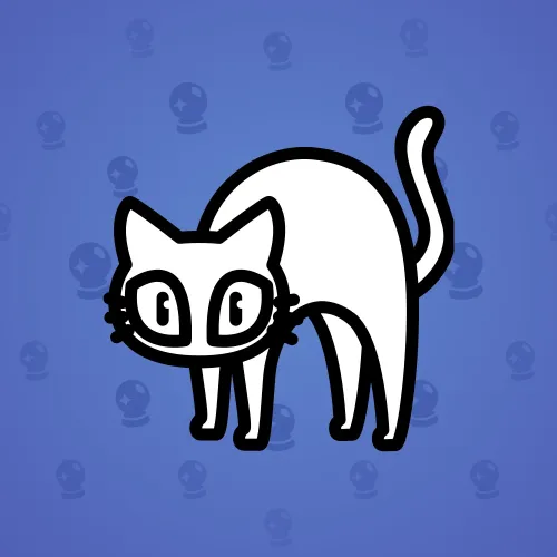 Scared Cat #18203