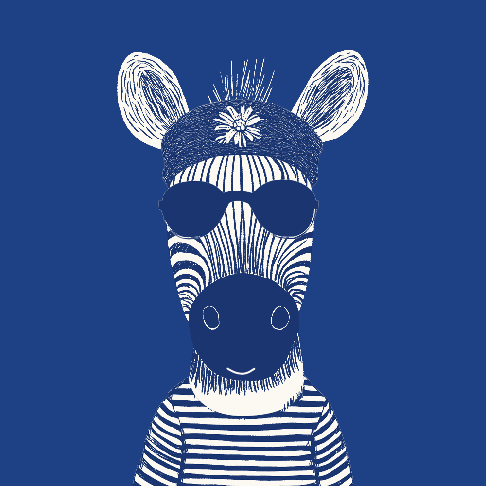 Zoolini - Zebra #5185