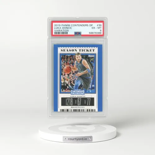 2019 Panini Contenders Draft Picks #39 Luka Doncic - Variation (PSA 6 EX-MT)