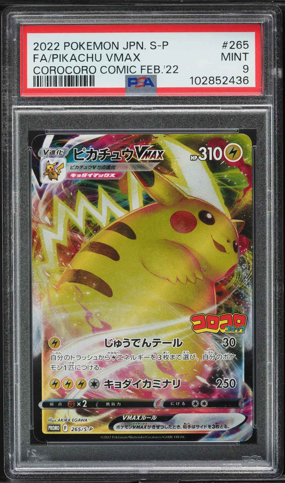 2022 #265 Full Art/Pikachu Vmax 
