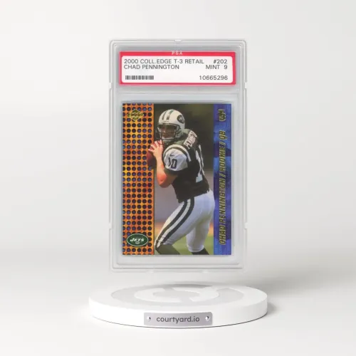 2000 Collector's Edge T3 Retail #202 Chad Pennington (PSA 9 MINT)