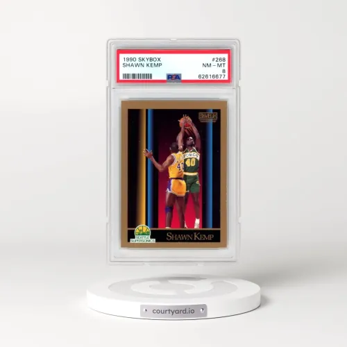1990 Skybox #268 Shawn Kemp (PSA 8 NM-MT)