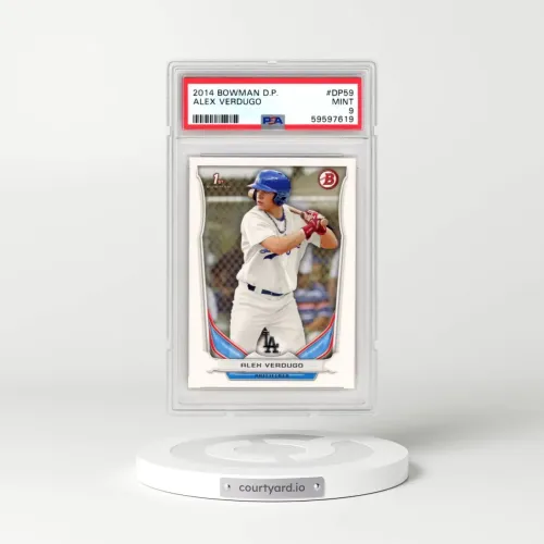 2014 Bowman Draft Picks #DP59 Alex Verdugo (PSA 9 MINT)