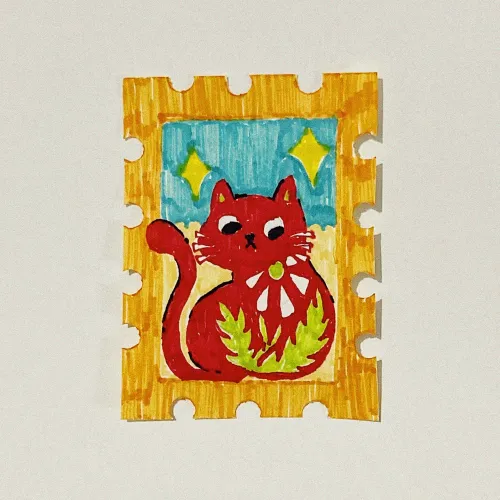 Scarlet Cat Charm
