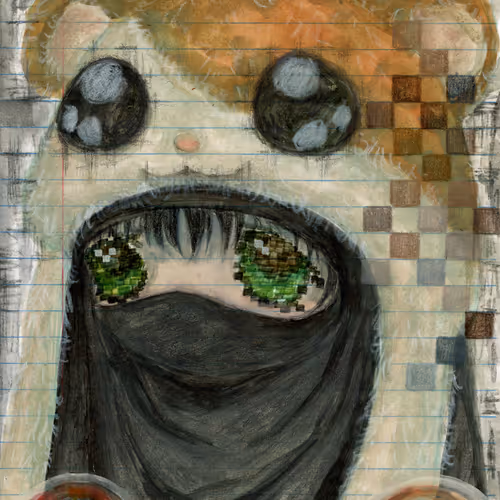 niqab☆hamster hat☆ #304