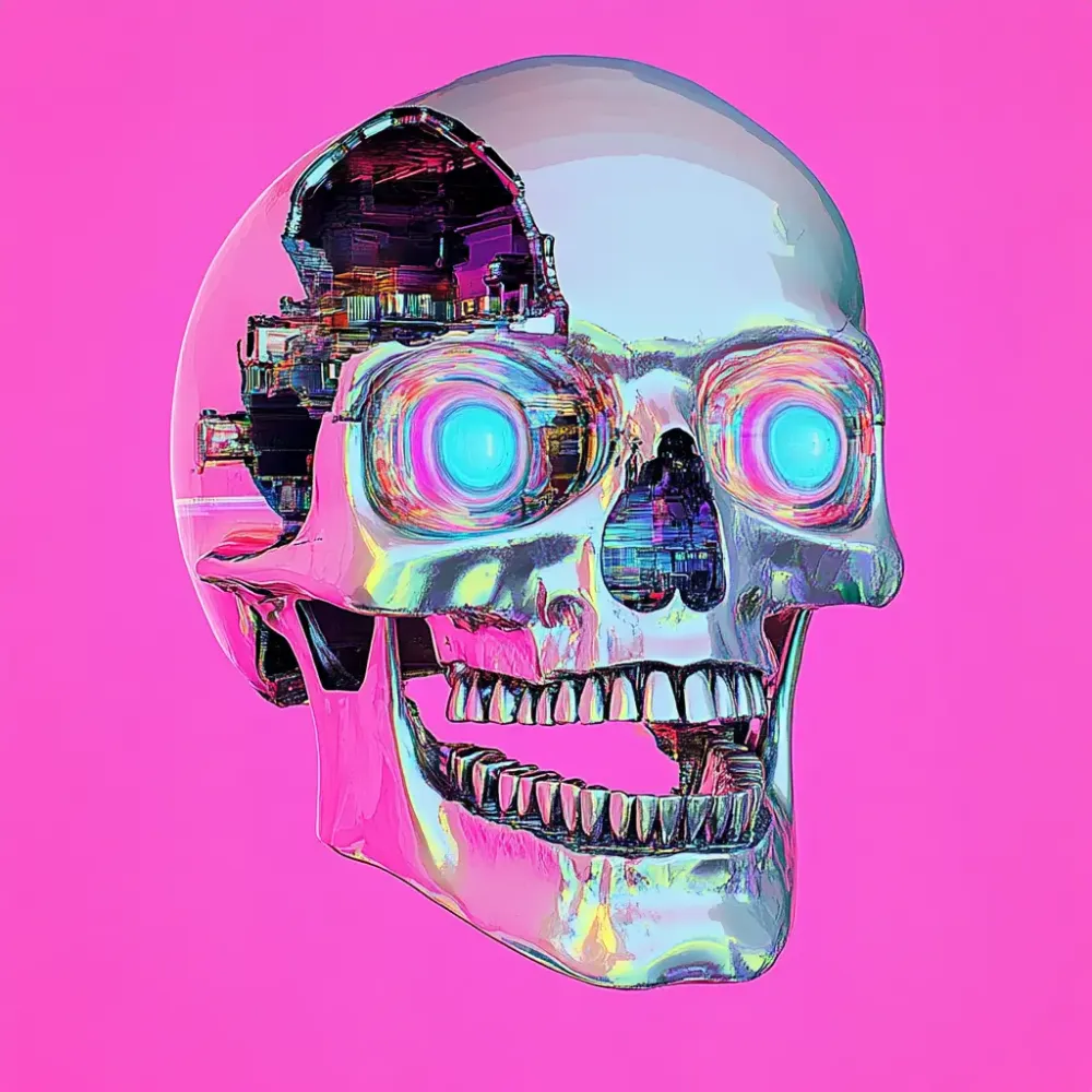 Glitch Skulls #666