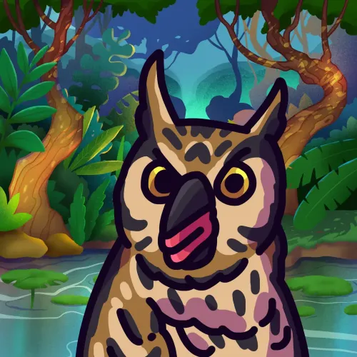 Madagascan Owl Pepe #958