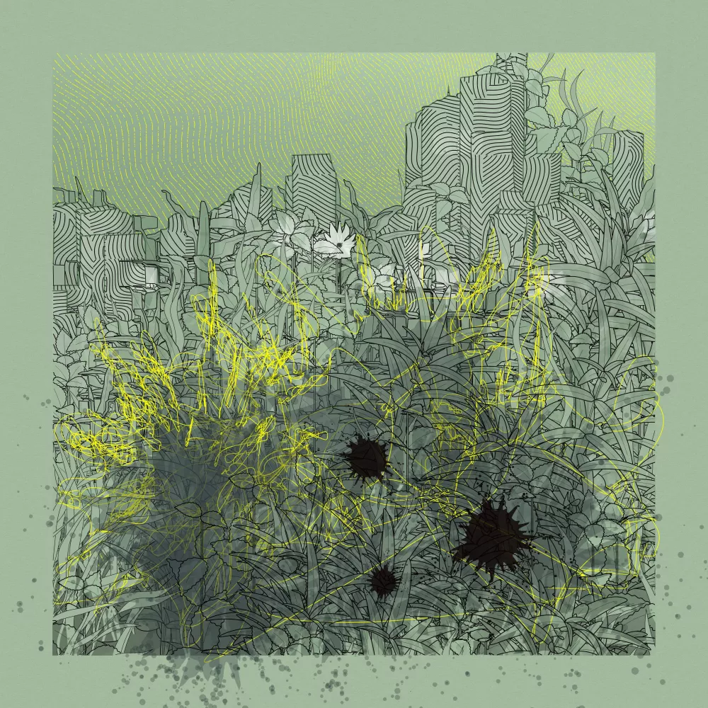 Landscape with Carbon Capture #7438